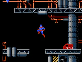 
											Captain Planet flying through an oil rig