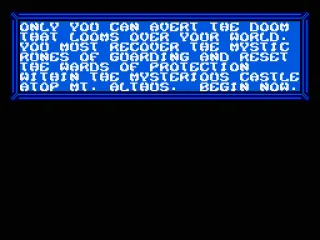 
											The story on level 1