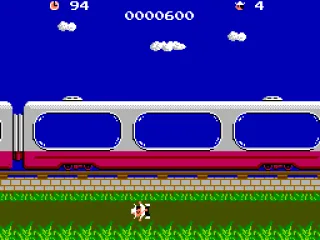 
											Try not to fall off the train.