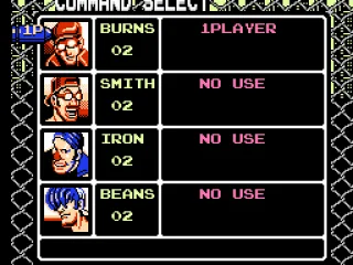 
											The pause/status screen