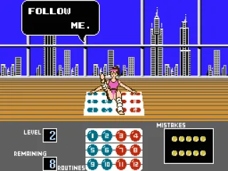 
											Level 2 with a harder movement. The “Follow Me” is the start of where the player is penalised for mistakes.