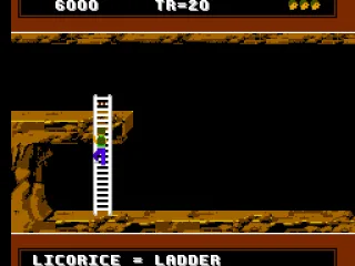 
											Using the blob as ladder