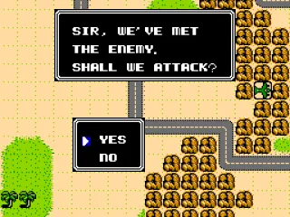 
											The option to attack