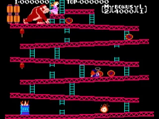 
											Mario's death from a barrel that didn't dodge