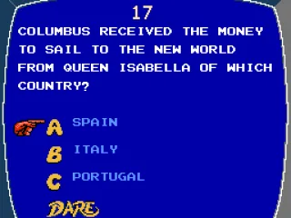 
											Actual in-game questions