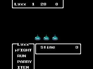 
											Fighting slimes