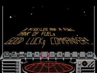 
											Star Wars-esque text scroll.