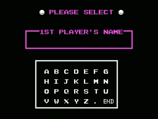 
											Entering the players name