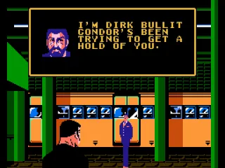 
											Another of the game's many characters with James Bond-esque names