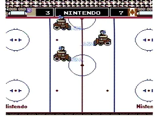 
											The zambonies at halftime