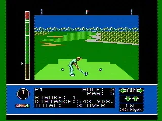 
											Teeing off