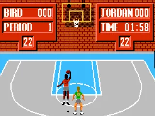 
											Bird takes Jordan on