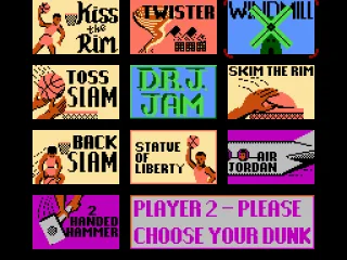 
											Choosing dunk for the slam dunk contest