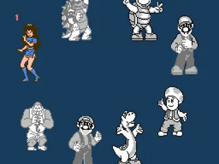 
											Character selection