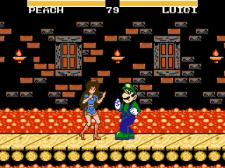 
											Peach vs. Luigi