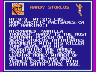 
											Randy Stoklos' profile