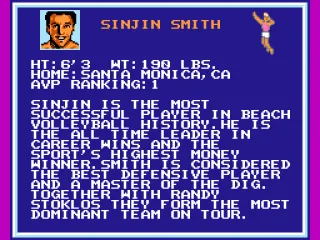 
											Sinjin Smith profile