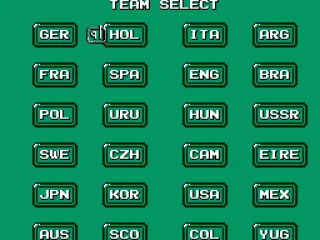 
											Team select