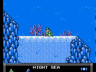 
											Riding a crab underwater