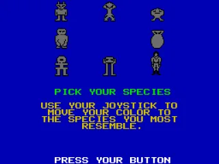 
											Choose your species