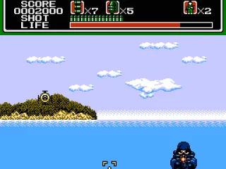 
											A special ops-looking guy defending the island