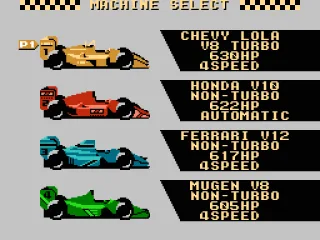 
											Vehicle selection