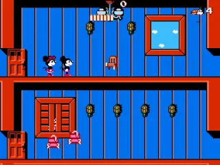 
											Avoid obstacles like these jumping chairs!
