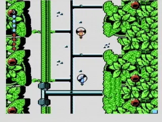 
											Flying choppers in two player mode