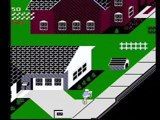 
											Customer houses are colored white