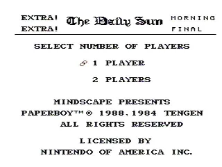
											Title screen