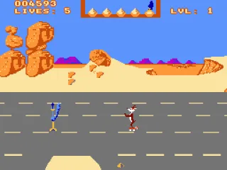 
											Wile E. on skates