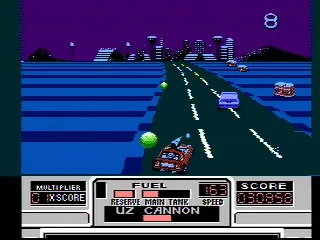 
											Most weapons can't destroy the purple armored cars