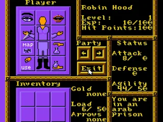 
											Stats and equipment