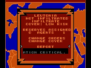 
											Spies report on the situation within each country