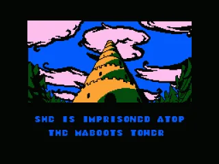 
											Head to the tower to save her