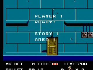 
											The game is structured into stories and areas