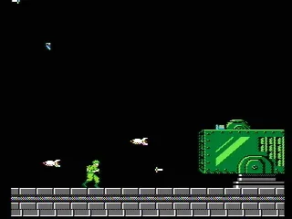 
											A missile firing enemy