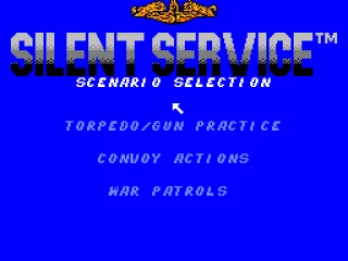 
											Scenario selection