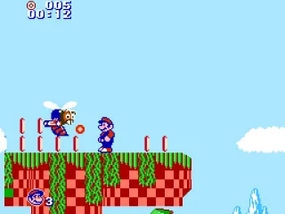 
											Hi there, birdie! My name is Sonic... Mario Sonic.