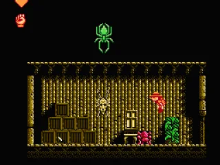 
											Jumping in a room with a giant spider