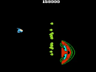
											The first boss looks like a watermelon slice spitting seeds.