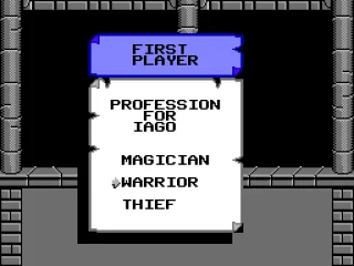 
											Choosing a profession for your character