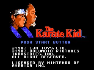 
											The title screen
