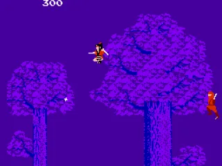 
											Enemy ninjas will also jump high