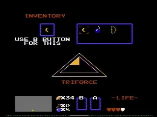 
											The inventory screen