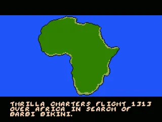 
											Thrilla's off to Africa to rescue his girlfriend