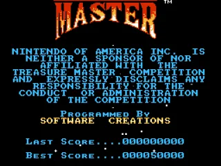 
											Title Screen.