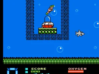 
											Underwater action.