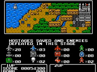 
											The end of level summary