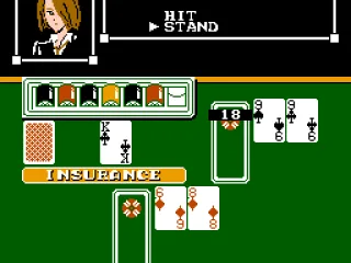 
											A Blackjack game in progress, try to ignore the fact you can see the other players cards, you just have to beat the dealer